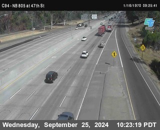 (C094) NB 805 : 47th Street (on ramp)