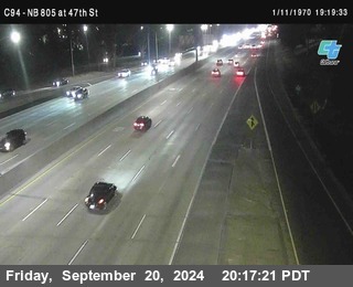 (C094) NB 805 : 47th Street (on ramp)