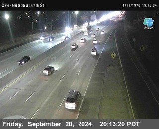 (C094) NB 805 : 47th Street (on ramp)