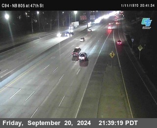 (C094) NB 805 : 47th Street (on ramp)