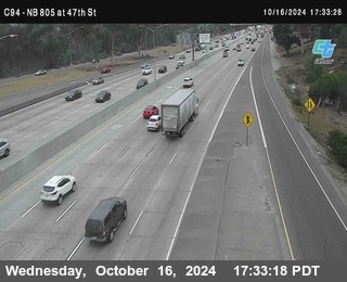 (C094) NB 805 : 47th Street (on ramp)