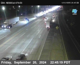 (C094) NB 805 : 47th Street (on ramp)