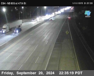 (C094) NB 805 : 47th Street (on ramp)