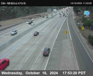 (C094) NB 805 : 47th Street (on ramp)