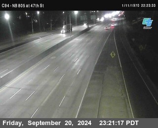 (C094) NB 805 : 47th Street (on ramp)