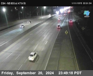 (C094) NB 805 : 47th Street (on ramp)