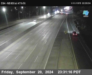 (C094) NB 805 : 47th Street (on ramp)