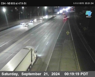 (C094) NB 805 : 47th Street (on ramp)