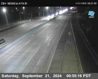 (C094) NB 805 : 47th Street (on ramp)