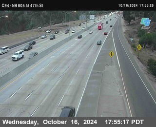 (C094) NB 805 : 47th Street (on ramp)