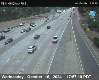 (C094) NB 805 : 47th Street (on ramp)