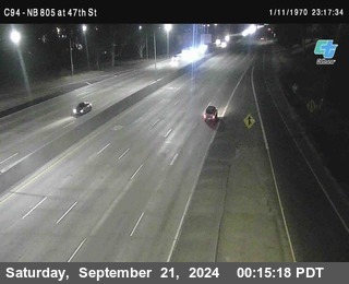 (C094) NB 805 : 47th Street (on ramp)