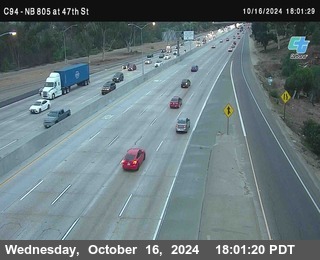 (C094) NB 805 : 47th Street (on ramp)