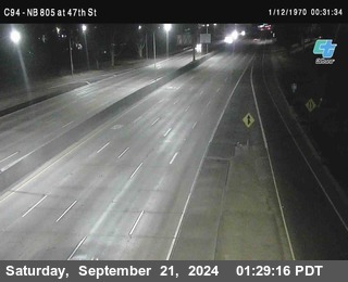 (C094) NB 805 : 47th Street (on ramp)