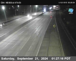 (C094) NB 805 : 47th Street (on ramp)