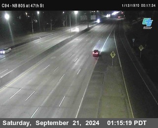 (C094) NB 805 : 47th Street (on ramp)