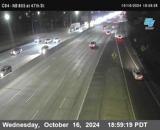 (C094) NB 805 : 47th Street (on ramp)