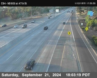 (C094) NB 805 : 47th Street (on ramp)