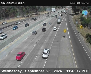 (C094) NB 805 : 47th Street (on ramp)