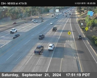 (C094) NB 805 : 47th Street (on ramp)