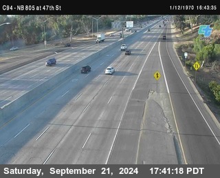 (C094) NB 805 : 47th Street (on ramp)