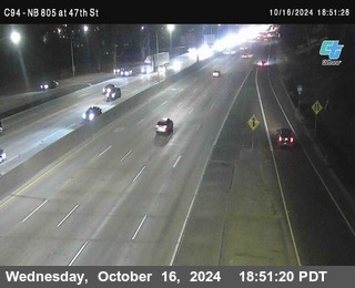 (C094) NB 805 : 47th Street (on ramp)