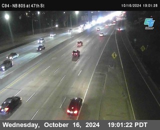 (C094) NB 805 : 47th Street (on ramp)