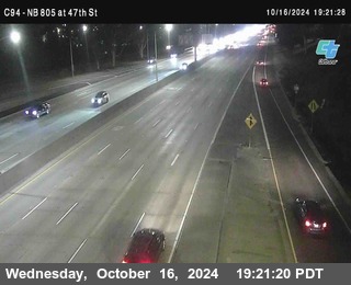 (C094) NB 805 : 47th Street (on ramp)