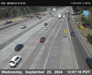 (C094) NB 805 : 47th Street (on ramp)