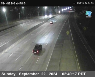 (C094) NB 805 : 47th Street (on ramp)