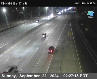 (C094) NB 805 : 47th Street (on ramp)