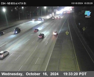 (C094) NB 805 : 47th Street (on ramp)