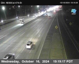 (C094) NB 805 : 47th Street (on ramp)