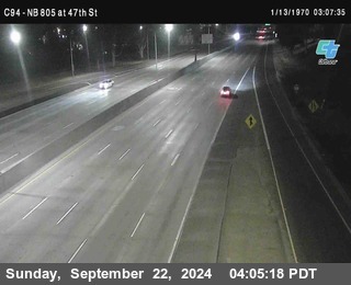 (C094) NB 805 : 47th Street (on ramp)