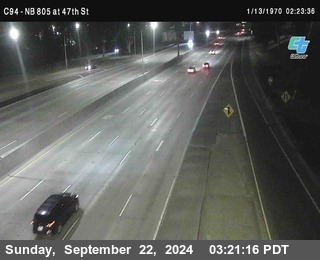 (C094) NB 805 : 47th Street (on ramp)