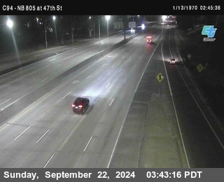 (C094) NB 805 : 47th Street (on ramp)