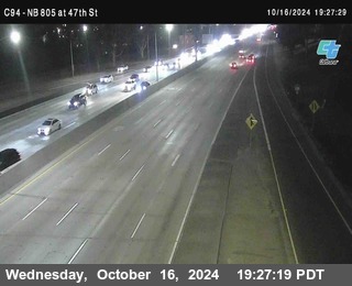 (C094) NB 805 : 47th Street (on ramp)