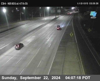 (C094) NB 805 : 47th Street (on ramp)