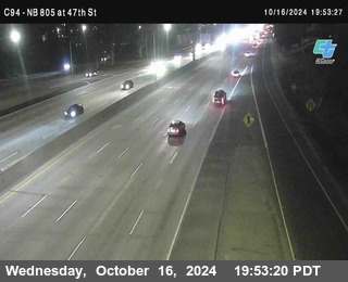 (C094) NB 805 : 47th Street (on ramp)