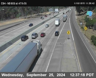 (C094) NB 805 : 47th Street (on ramp)