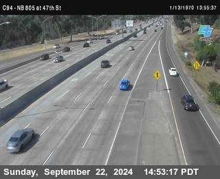 (C094) NB 805 : 47th Street (on ramp)