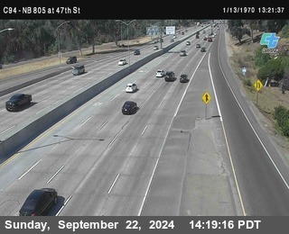 (C094) NB 805 : 47th Street (on ramp)