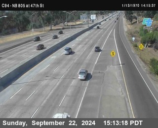 (C094) NB 805 : 47th Street (on ramp)