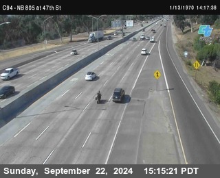 (C094) NB 805 : 47th Street (on ramp)