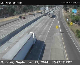 (C094) NB 805 : 47th Street (on ramp)