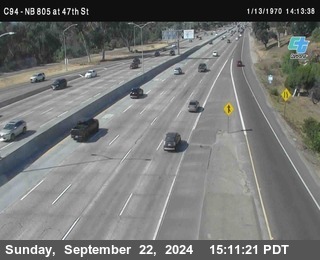 (C094) NB 805 : 47th Street (on ramp)