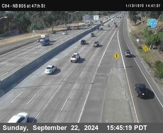 (C094) NB 805 : 47th Street (on ramp)