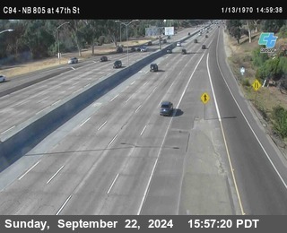 (C094) NB 805 : 47th Street (on ramp)