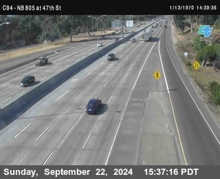 (C094) NB 805 : 47th Street (on ramp)