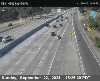 (C094) NB 805 : 47th Street (on ramp)